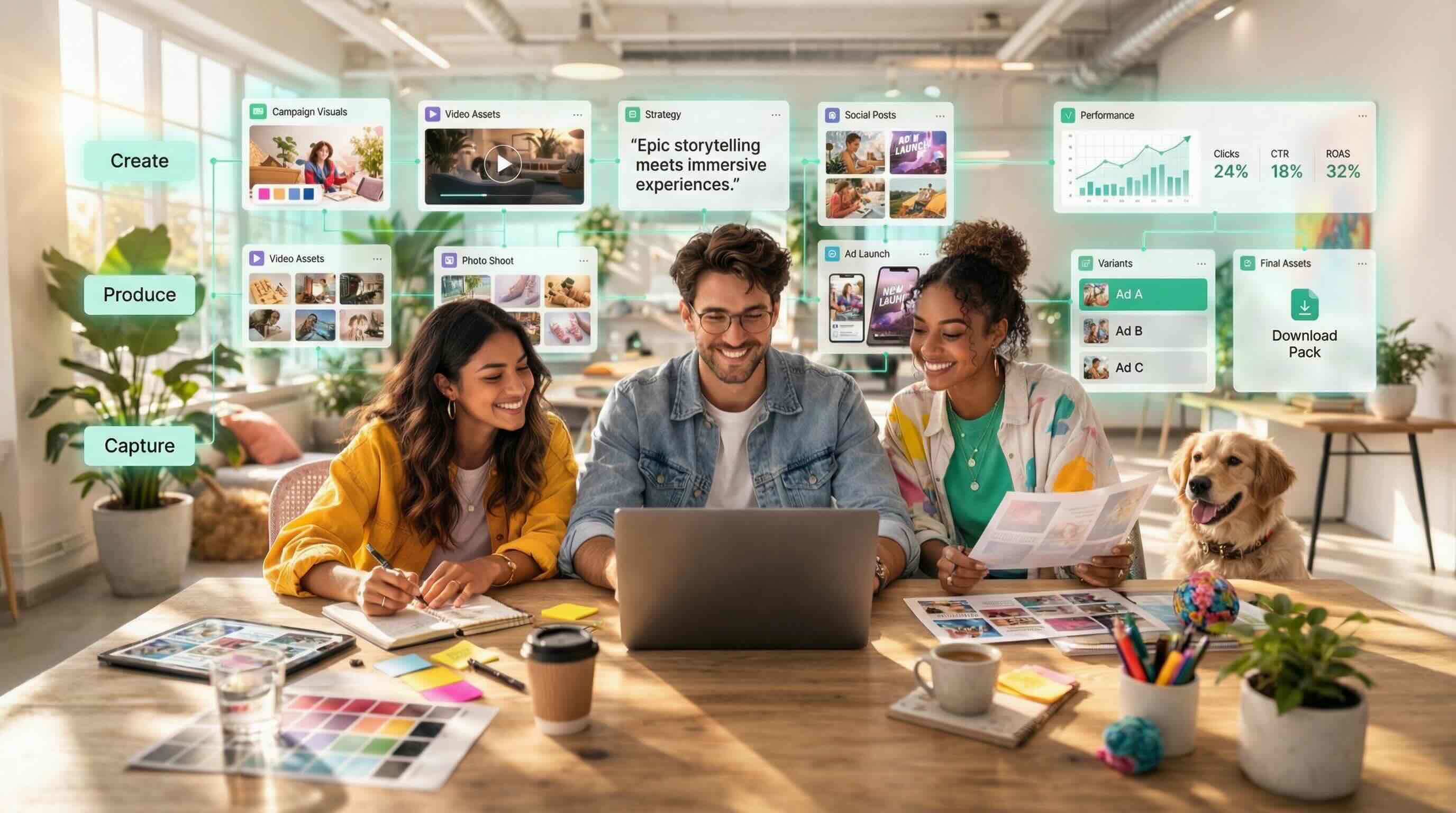 Variads for brand teams – scale creative with brand control